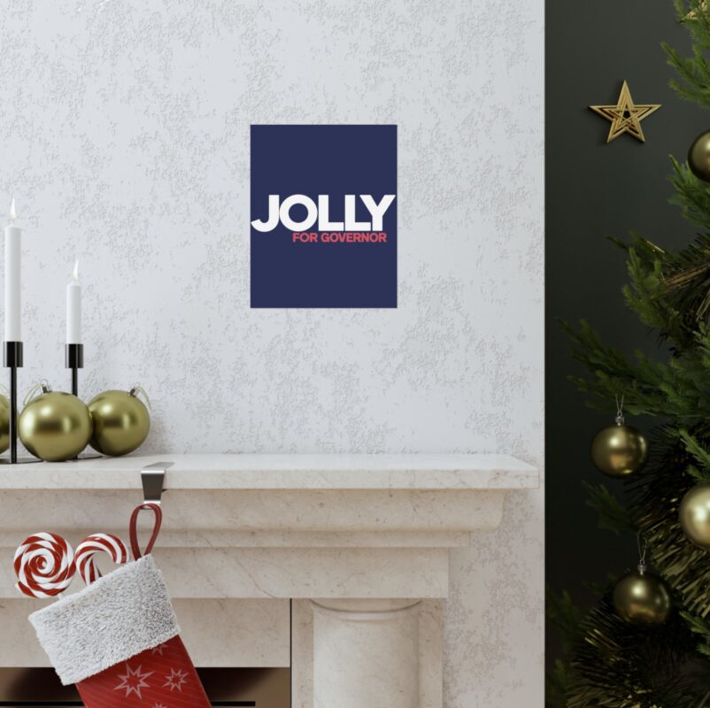 Jolly For Governor 2026 Campaign Poster