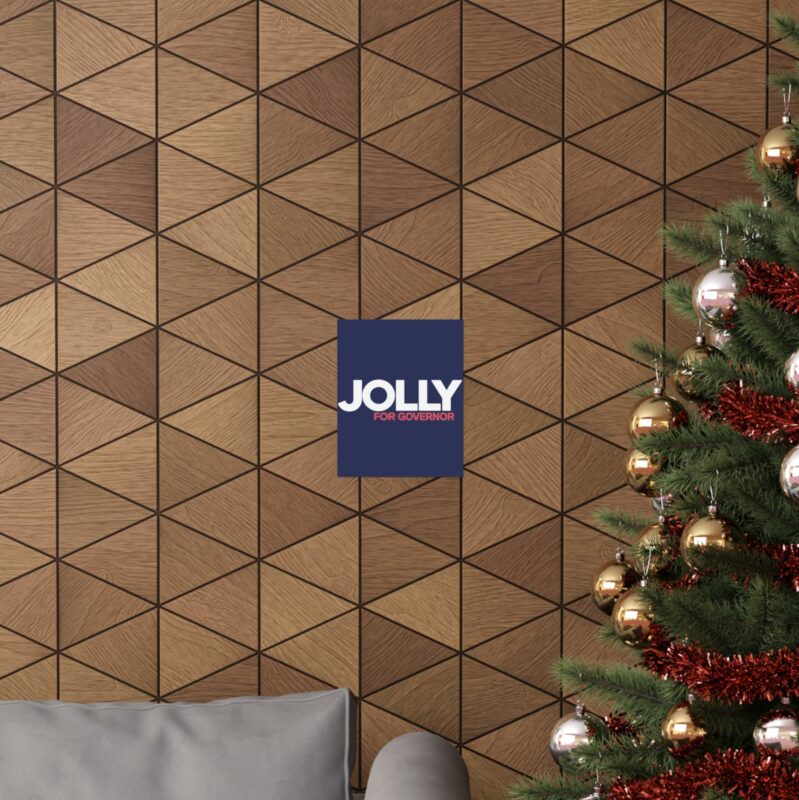 Jolly For Governor 2026 Campaign Poster