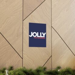 Jolly For Governor 2026 Campaign Poster