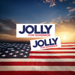 Jolly For Governor 2026 Campaign Sticker