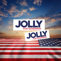 Jolly For Governor 2026 Campaign Sticker