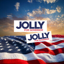 Jolly For Governor 2026 Campaign Sticker