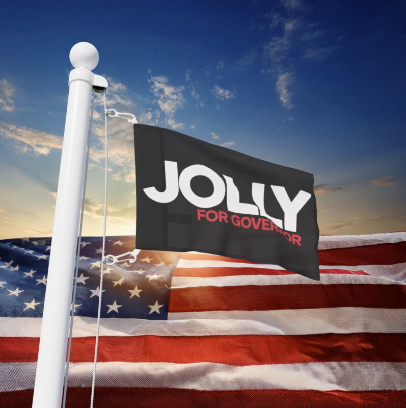 Jolly For Governor 2026 Flag