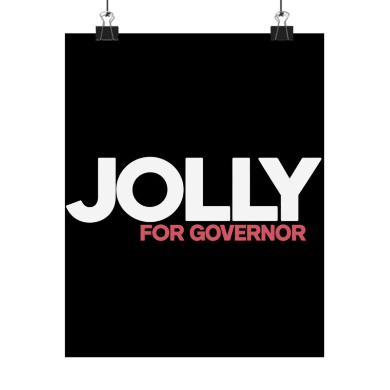Jolly For Governor 2026 Poster