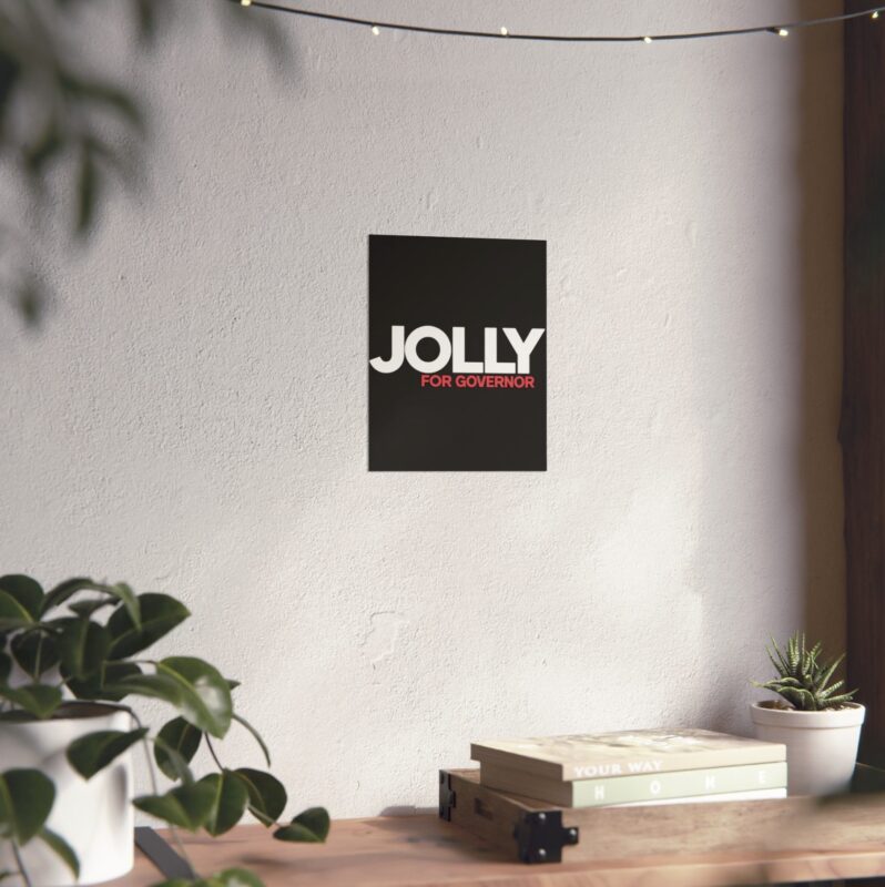 Jolly For Governor 2026 Poster