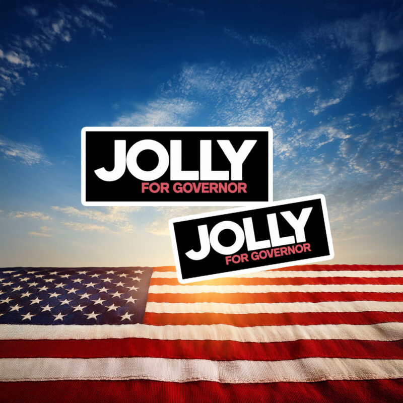 Jolly For Governor 2026 Sticker