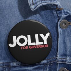 Jolly For Governor Button