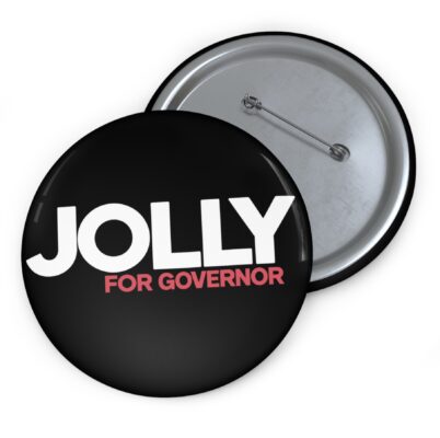 Jolly For Governor Button