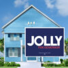 Jolly For Governor Campaign Yard Sign