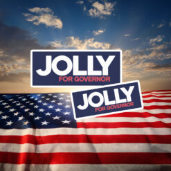 Jolly For Governor Sticker