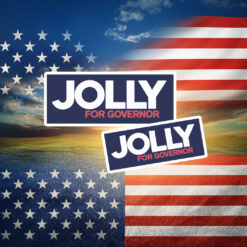 Jolly For Governor Sticker