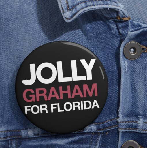 Jolly Graham For Florida 2026 Button