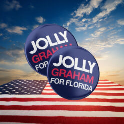 Jolly Graham For Florida 2026 Campaign Button