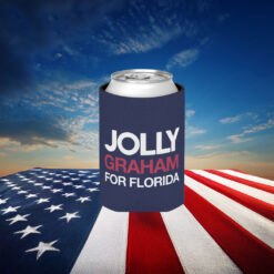 Jolly Graham For Florida 2026 Campaign Can Cooler