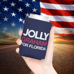 Jolly Graham For Florida 2026 Campaign Can Cooler