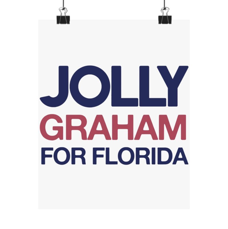 Jolly Graham For Florida 2026 Campaign Poster
