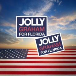 Jolly Graham For Florida 2026 Campaign Sticker