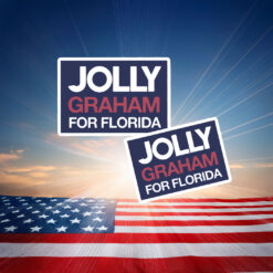 Jolly Graham For Florida 2026 Campaign Sticker