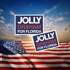 Jolly Graham For Florida 2026 Campaign Sticker