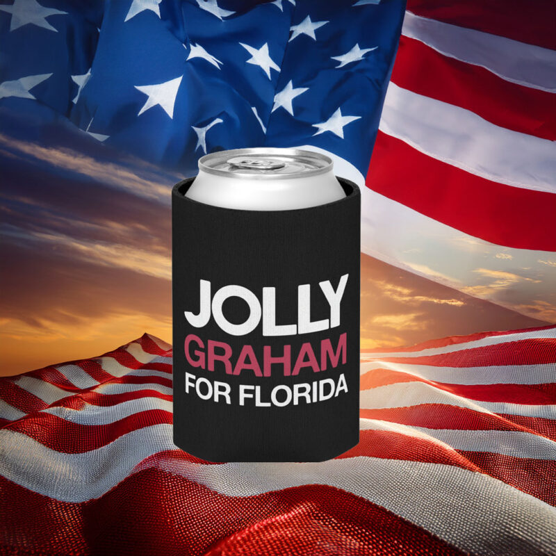 Jolly Graham For Florida 2026 Can Cooler