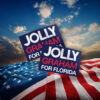 Jolly Graham For Florida 2026 Democrat Sticker