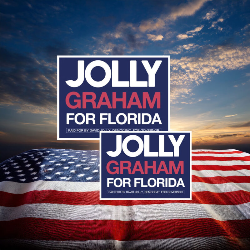 Jolly Graham For Florida 2026 Elections Sticker