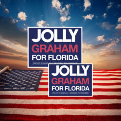 Jolly Graham For Florida 2026 Elections Sticker