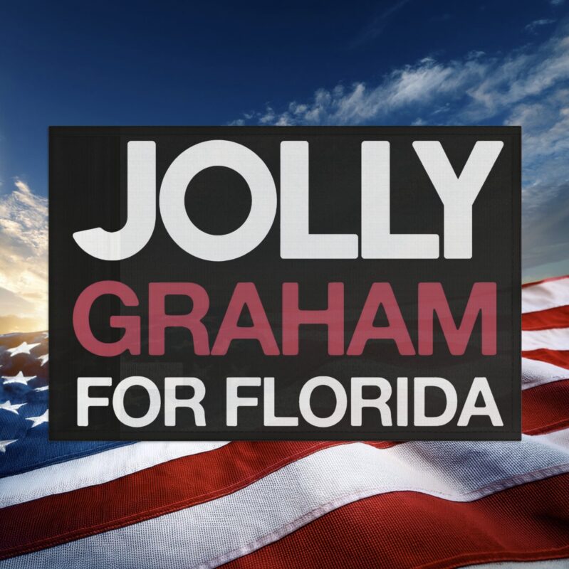 Jolly Graham For Florida 2026 Flag