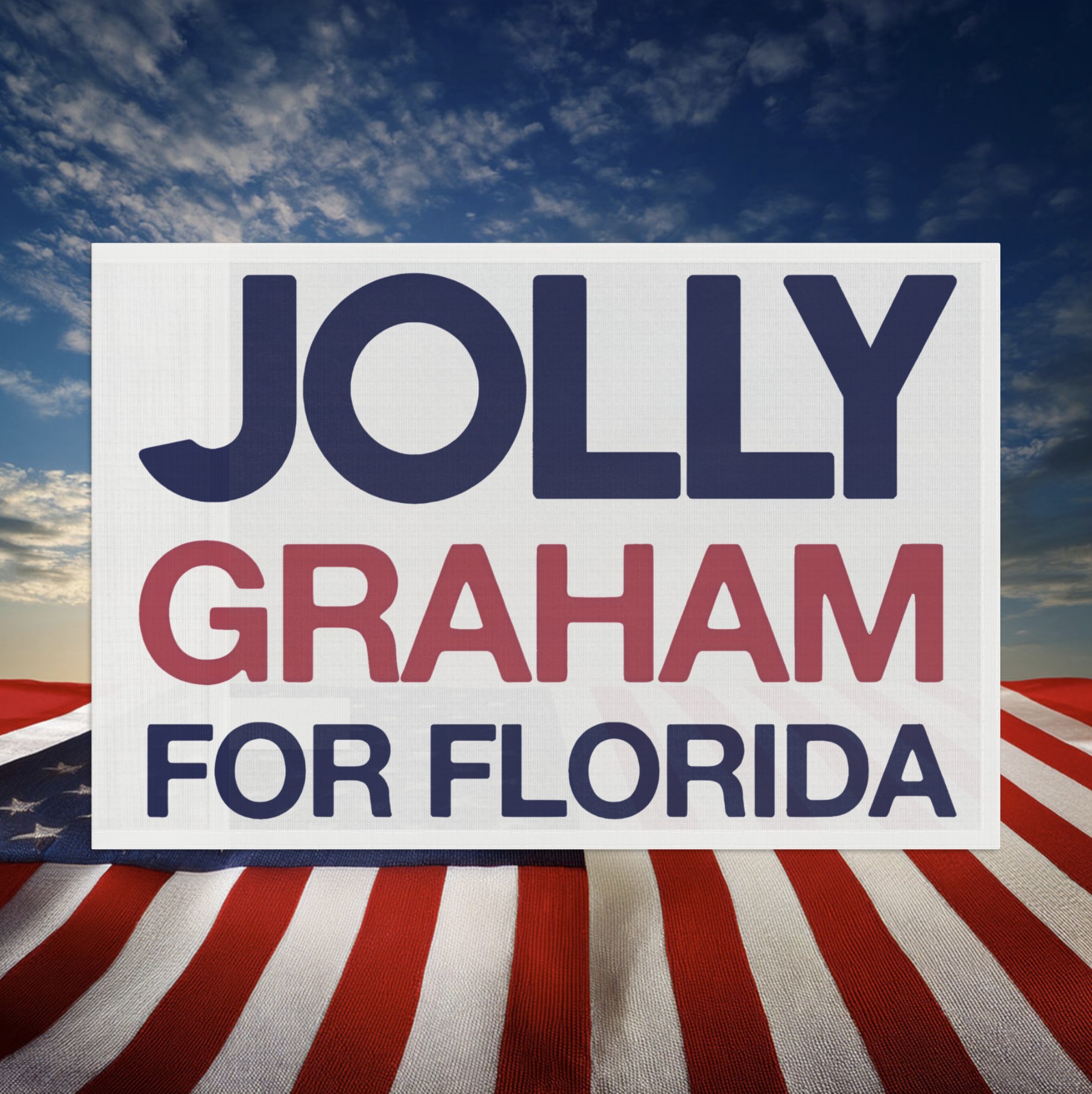Jolly Graham For Florida 2026 Flags