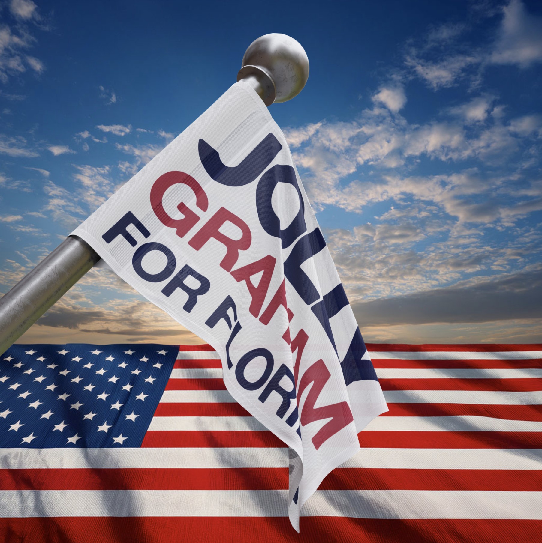 Jolly Graham For Florida 2026 Flags