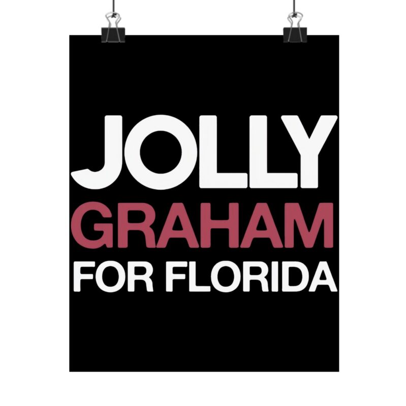 Jolly Graham For Florida 2026 Poster