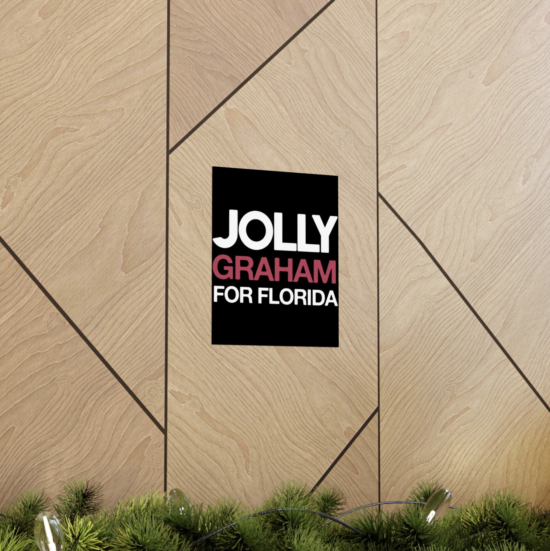 Jolly Graham For Florida 2026 Poster