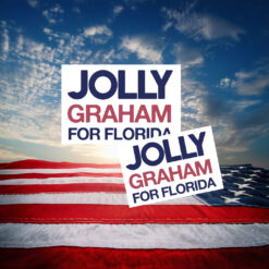 Jolly Graham For Florida 2026 Sticker