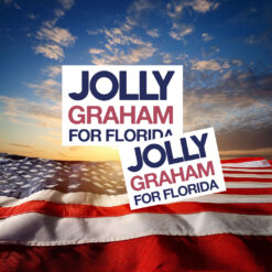 Jolly Graham For Florida 2026 Sticker