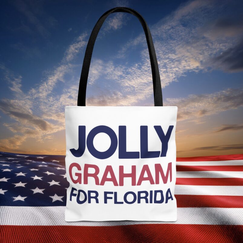 Jolly Graham For Florida 2026 Tote Bags