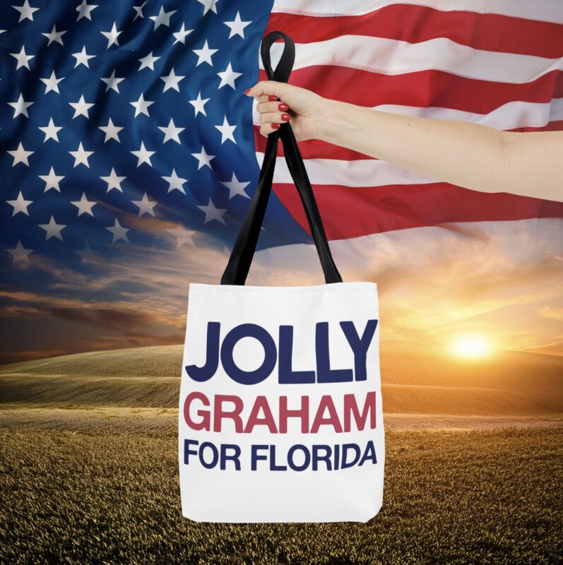 Jolly Graham For Florida 2026 Tote Bags