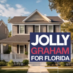 Jolly Graham For Florida 2026 Yard Sign