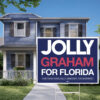 Jolly Graham For Florida Campaign 2026 Yard Sign