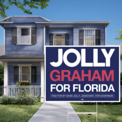 Jolly Graham For Florida Campaign 2026 Yard Sign