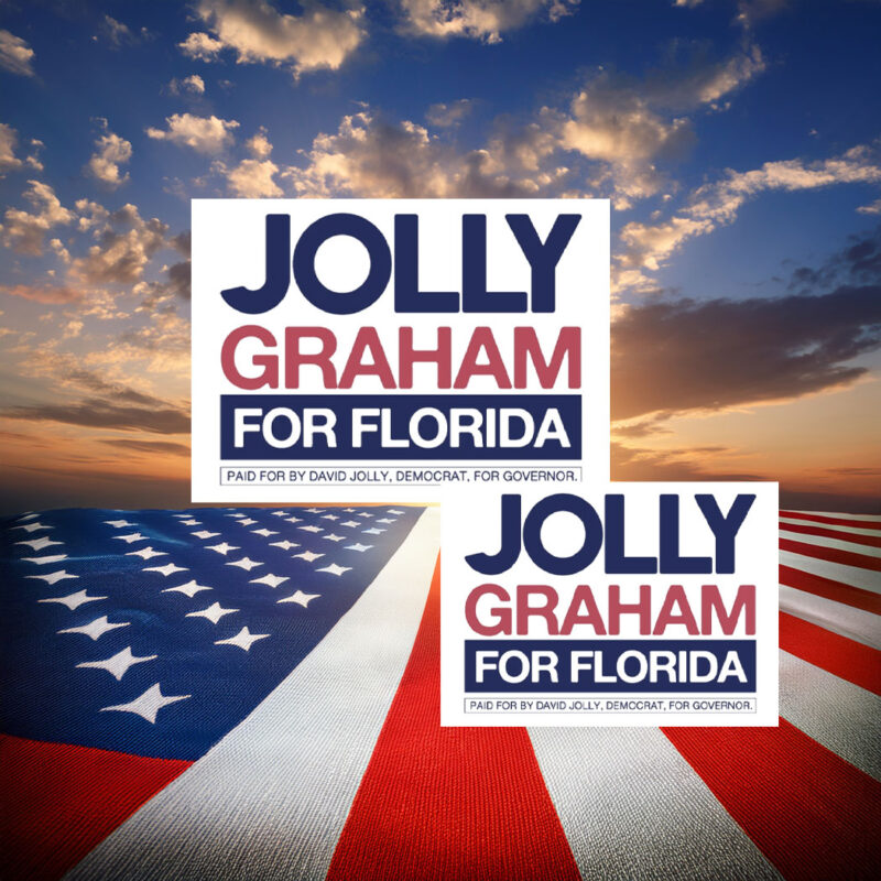 Jolly Graham For Florida Elections Sticker
