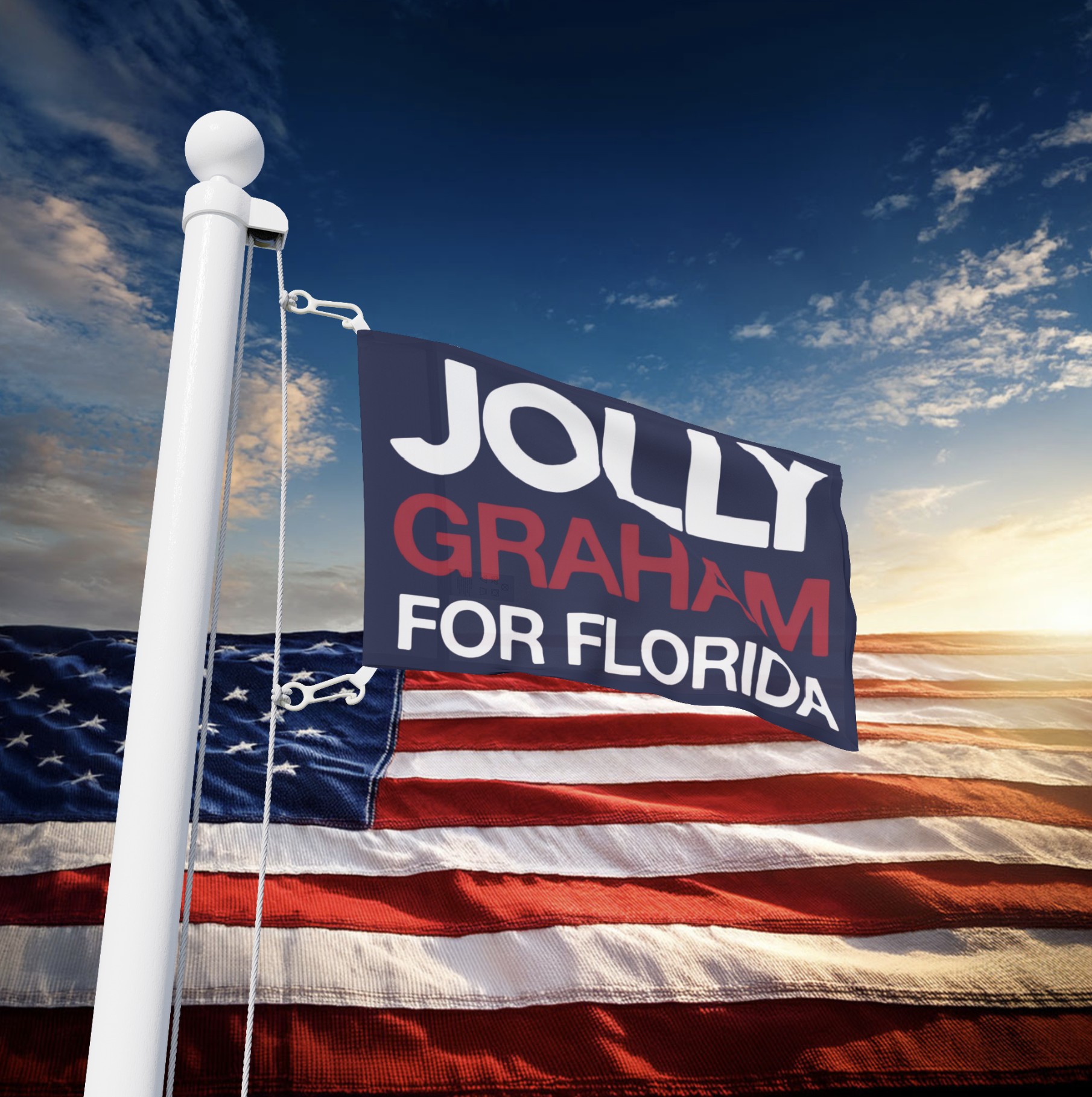Jolly Graham For Florida Flag
