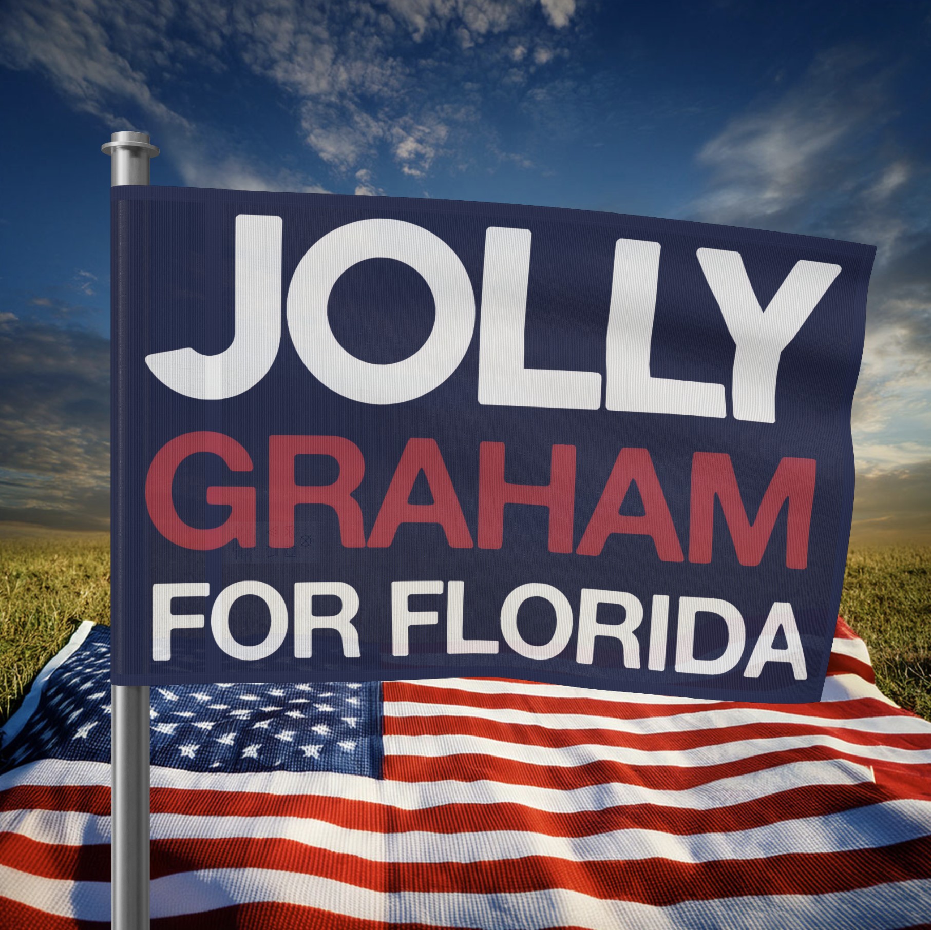 Jolly Graham For Florida Flag