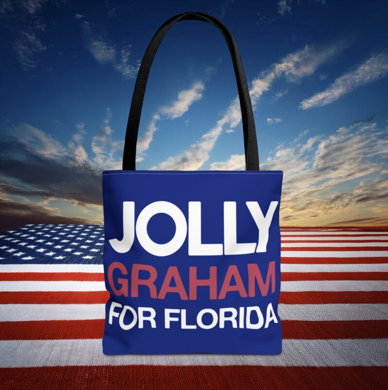 Jolly Graham For Florida Tote Bag
