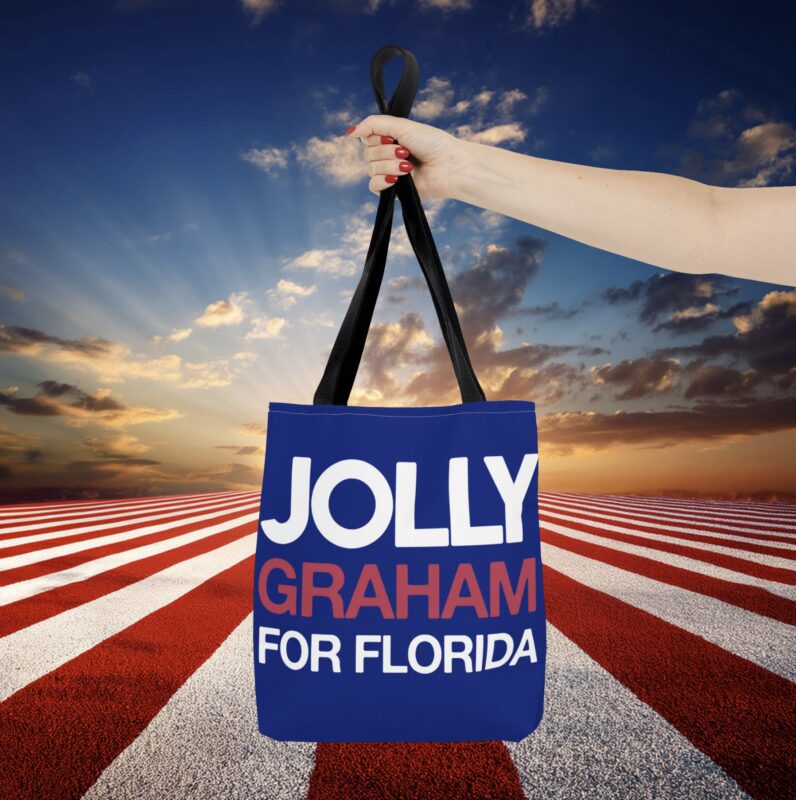 Jolly Graham For Florida Tote Bag