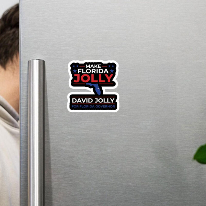 Make Florida Jolly David For Florida Governor Stickers