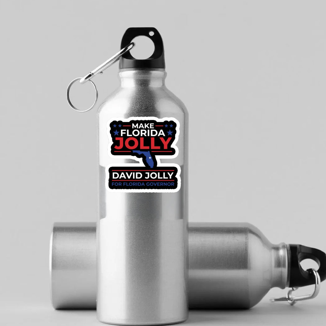 Make Florida Jolly David For Florida Governor Stickers