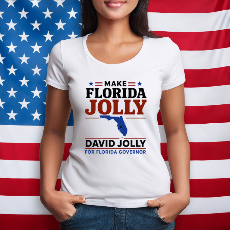 Make Florida Jolly David For Governor 2026 Shirt