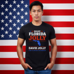 Make Florida Jolly David For Governor 2026 T-Shirt