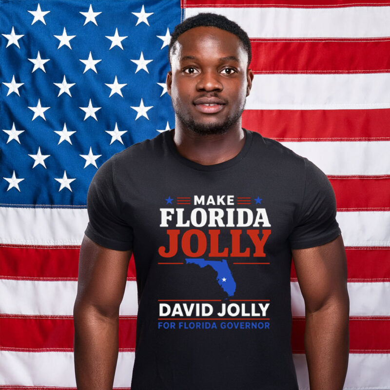 Make Florida Jolly David For Governor 2026 T-Shirt