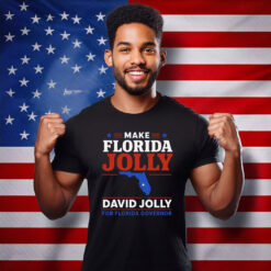 Make Florida Jolly David For Governor 2026 T-Shirt